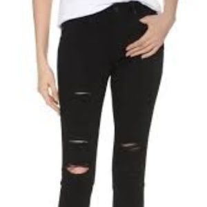 Paige Denim Transcend Hoxton Ankle Skinny Jeans 24